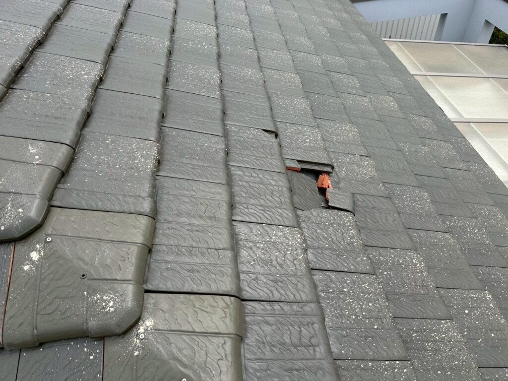瓦破損状況
